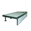 PLATAFORMA PARA PODIUMS INOX AISI-304, ANCHO CALLE 2m