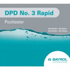 DPD 3 (cloro combinado para Pool Tester) 250 unidades