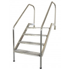 ESCALERA PMR AISI316 8 PELDAÑOS