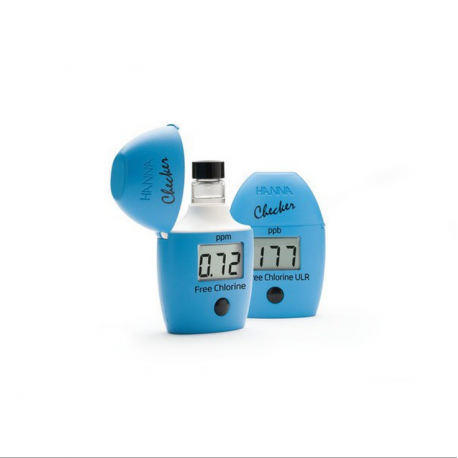 Checker Cloro Libre (0 a 2,50 ppm) Hanna 2 UNIDADES