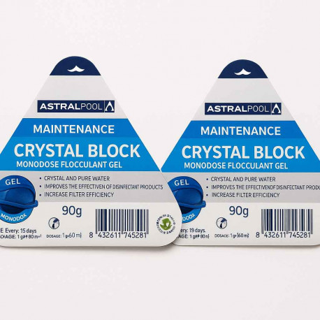 Crystal Block Astralpool - Floculante en Gel